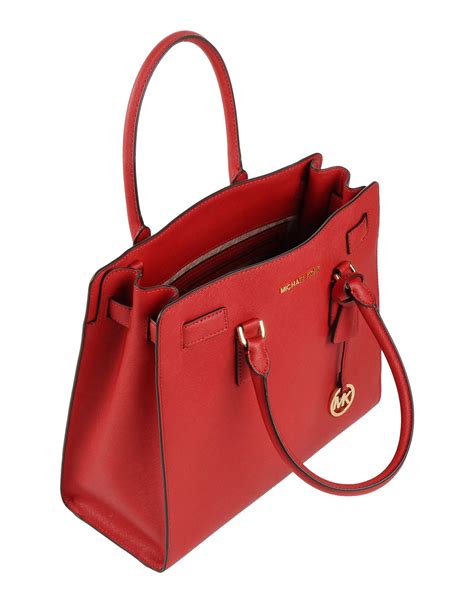 michael kors bag red